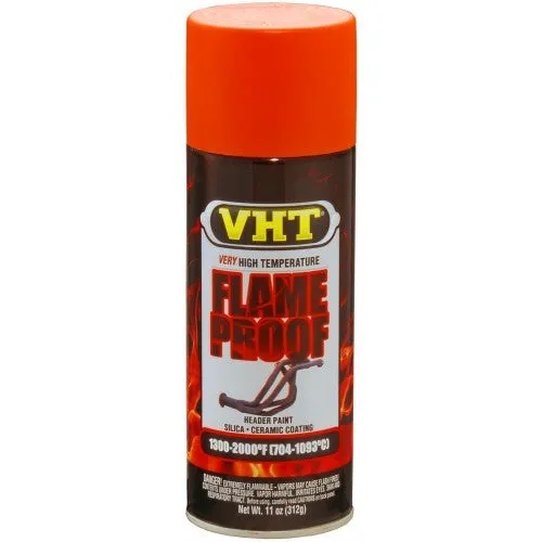 VHT Flameproof Coating - Flat Orange - SP114