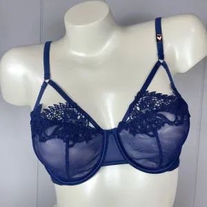 Victoria’s Secret Blue Dragon Lace Balconet Bra