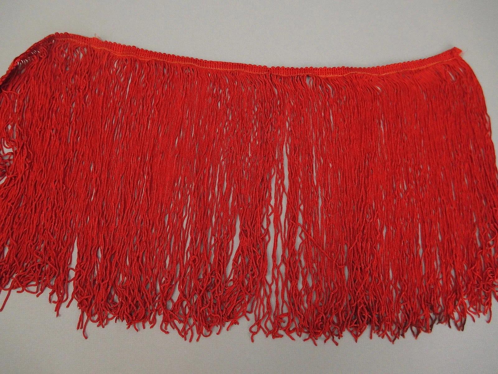 Vintage FRINGE fr rayon shawl