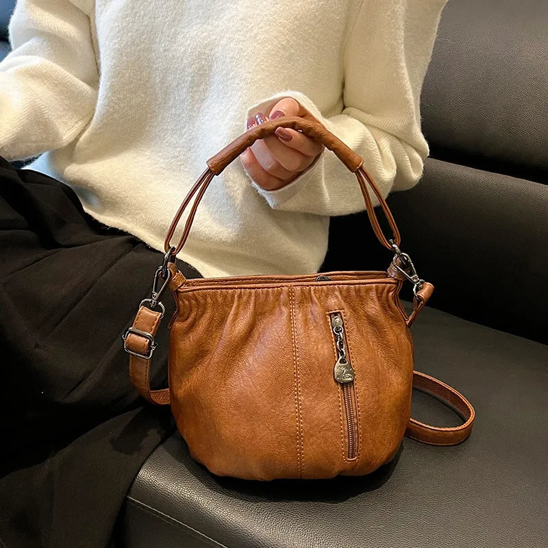 Vintage Large Capacity Outdoor Crossbody Handbag