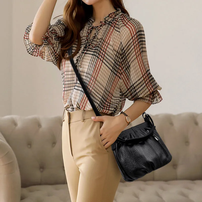 Vintage Large Capacity Outdoor Crossbody Handbag