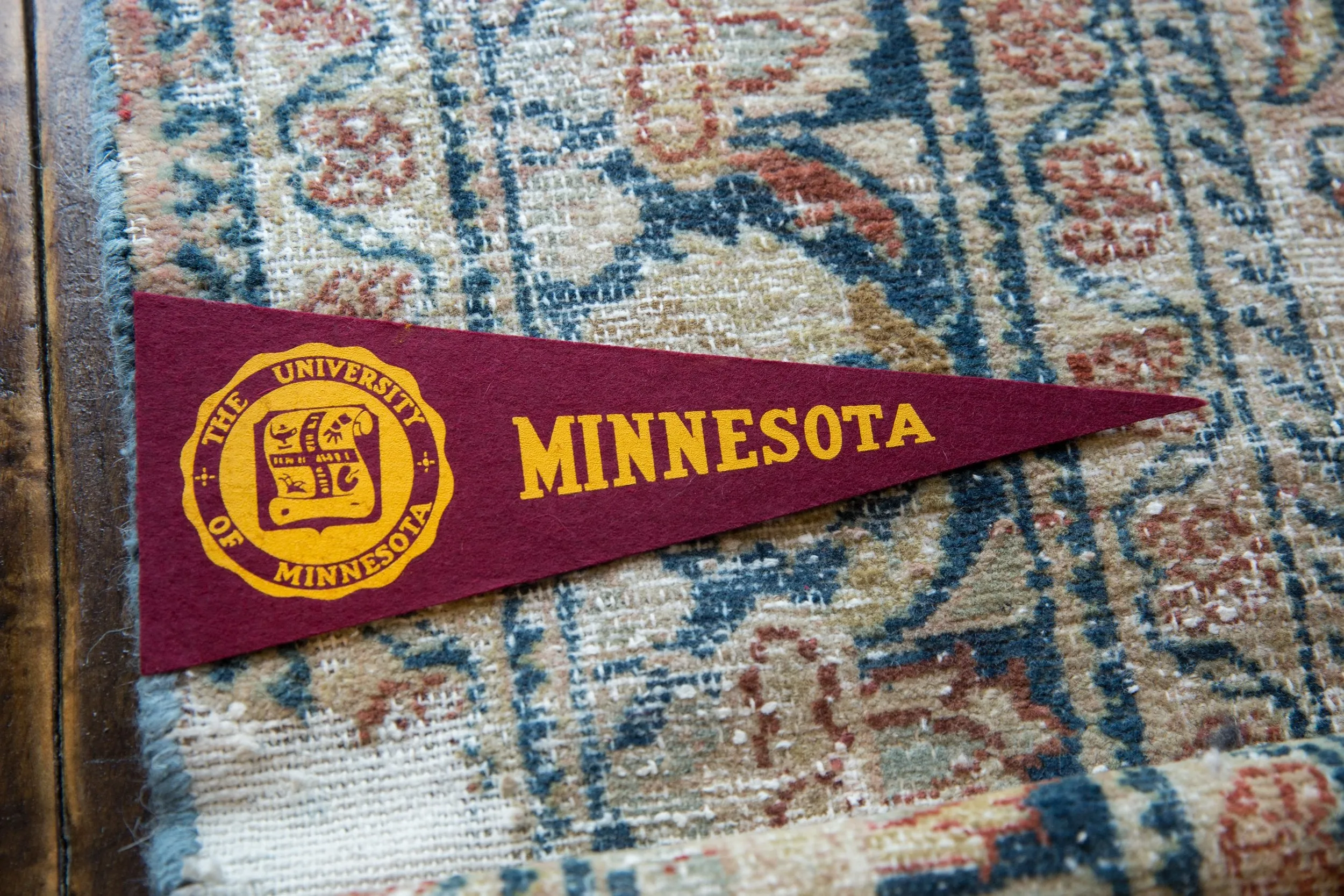 Vintage University of Minnesota Felt Flag