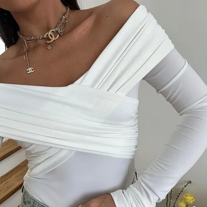 Vixen Off-Shoulder Long Sleeve Bodysuit