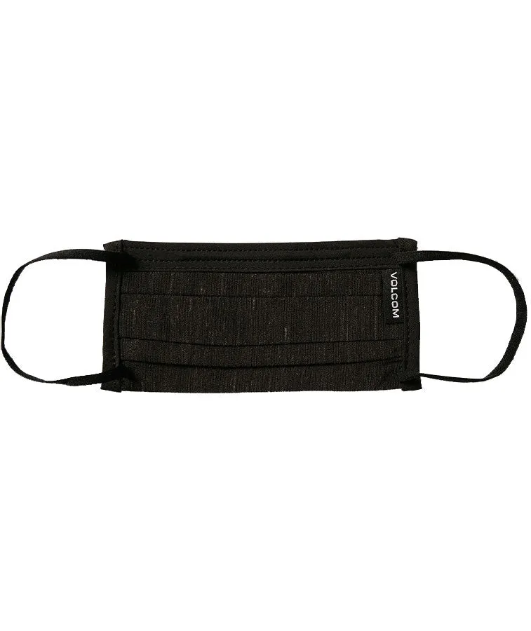 Volcom Face Mask Black On Black