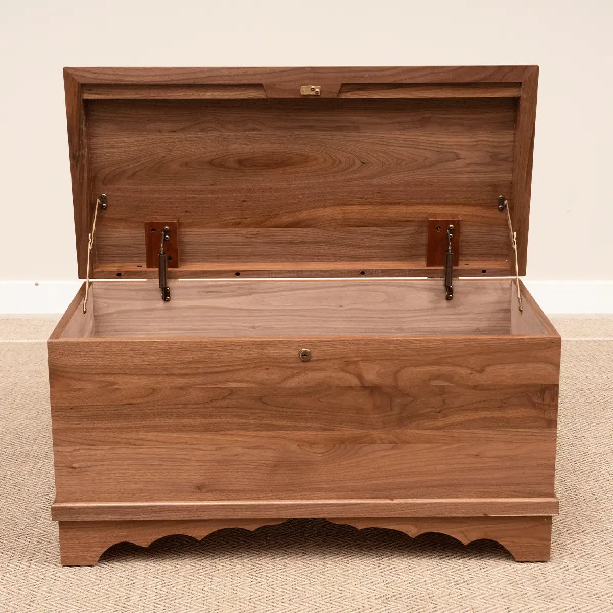 Waterfall Walnut Cedar Hope Chest