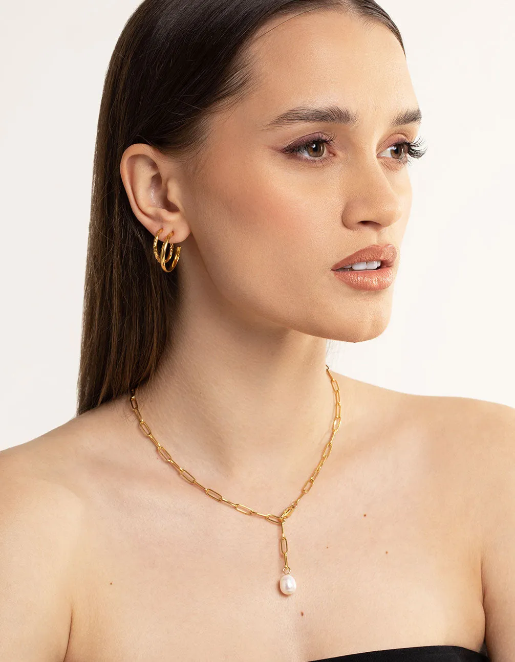 Waterproof Gold Plated Stainless Steel Mixed Huggie Earrings Pack