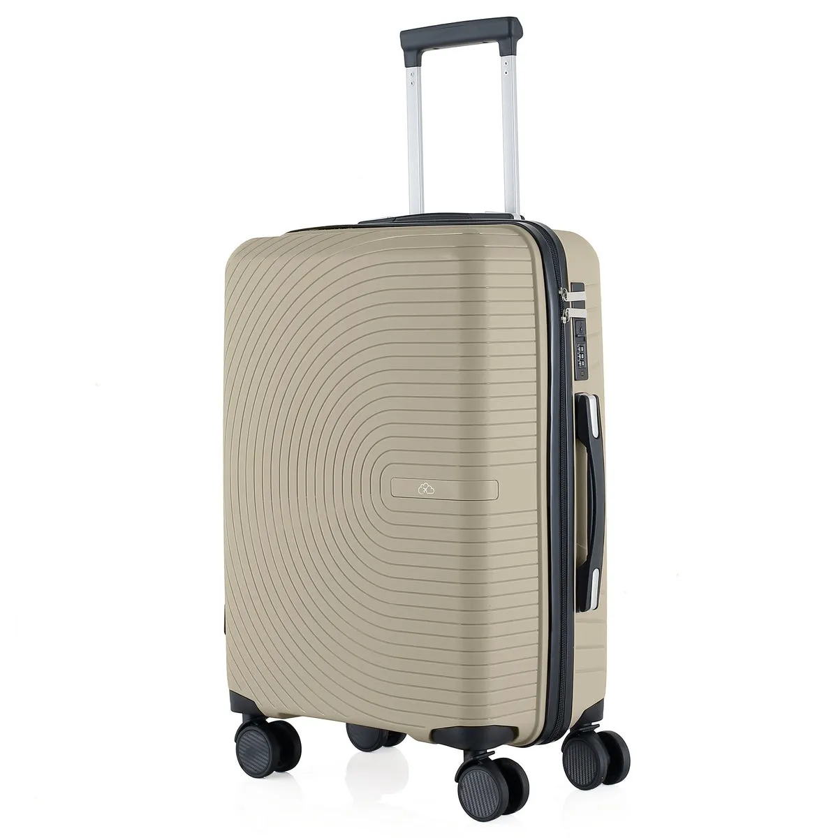 Wheeled Suitcase Large 90 Litre - Beige - PRE ORDER