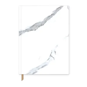 White Marble Notebook