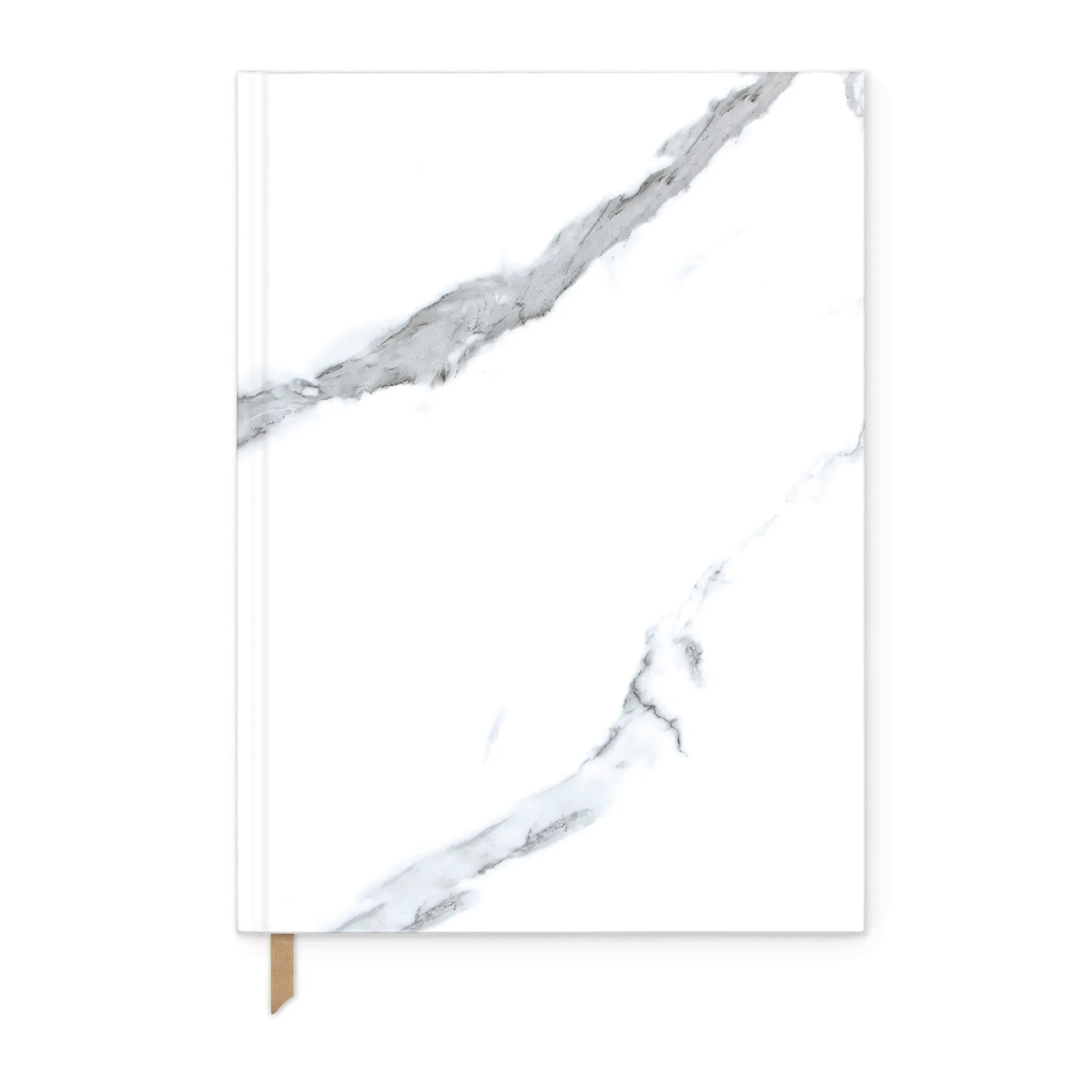 White Marble Notebook