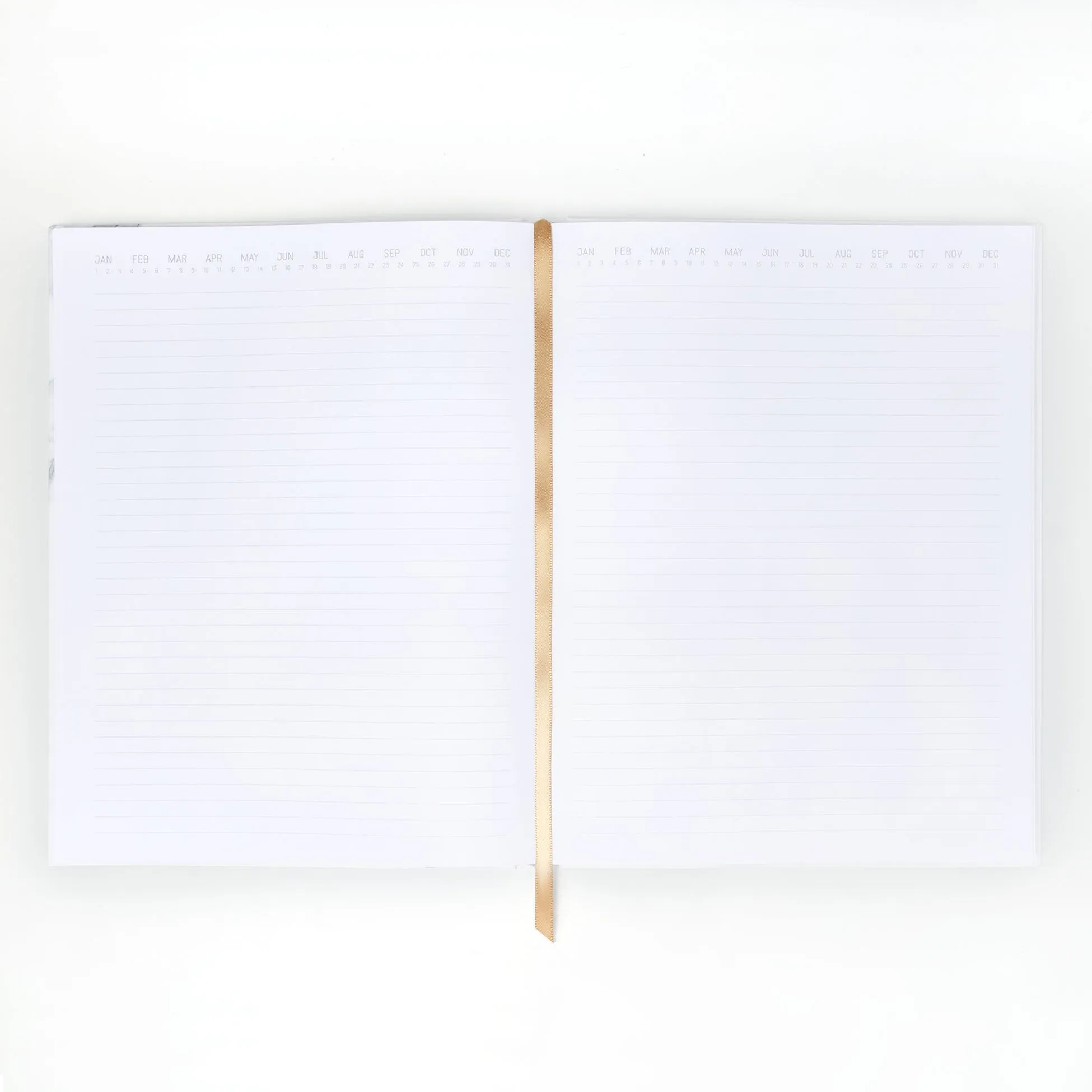 White Marble Notebook