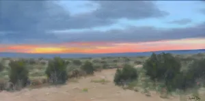Wide Arroyo – Evening