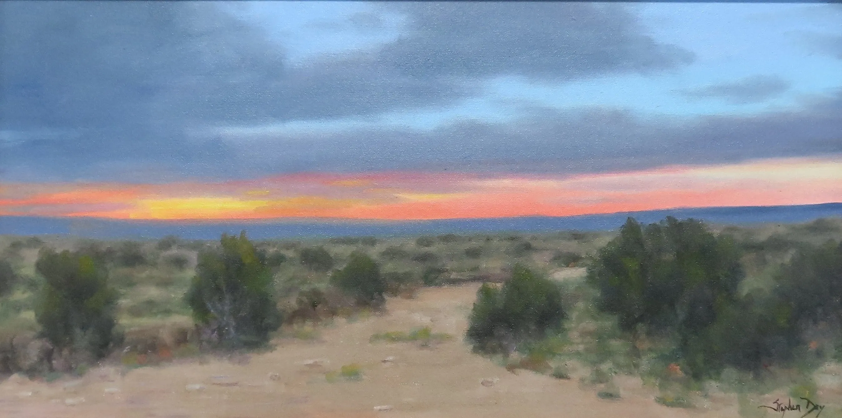 Wide Arroyo – Evening