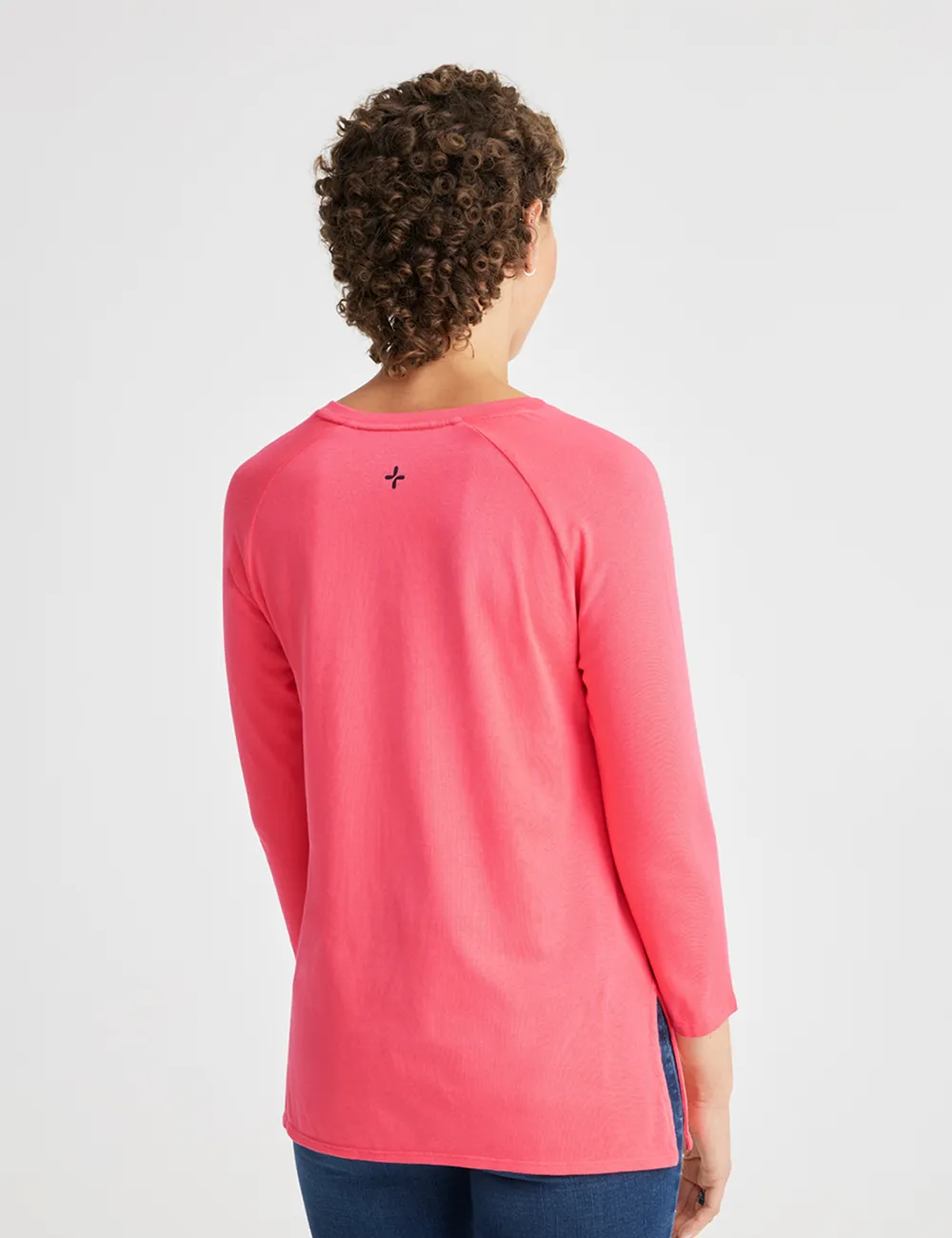 Womens Chest Port Access Shirt - Coral