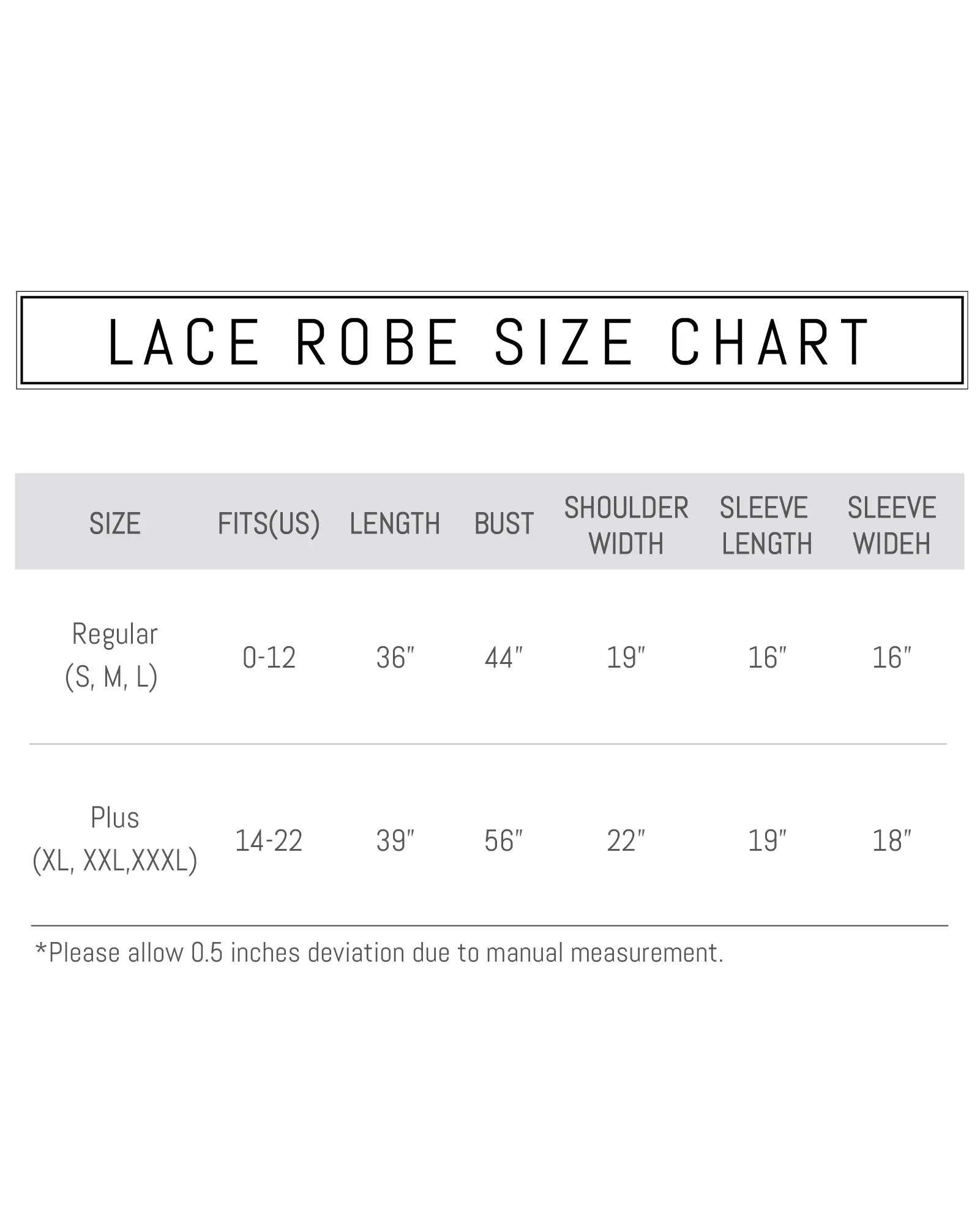 Women's Chiffon Lace Robe
