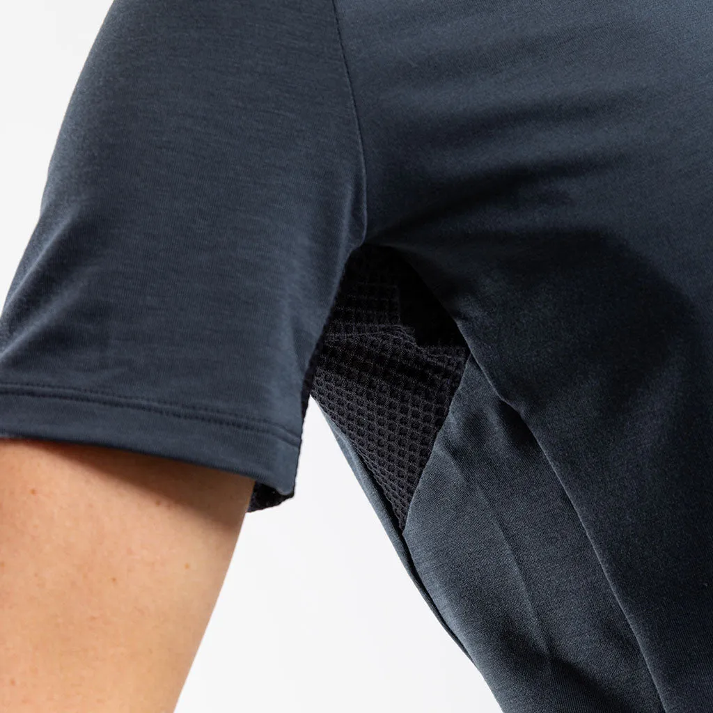 Women's Commuter Tech T Shirt (Seastorm)