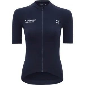 Women's Mono Short Sleeve Jersey - Navy Blue